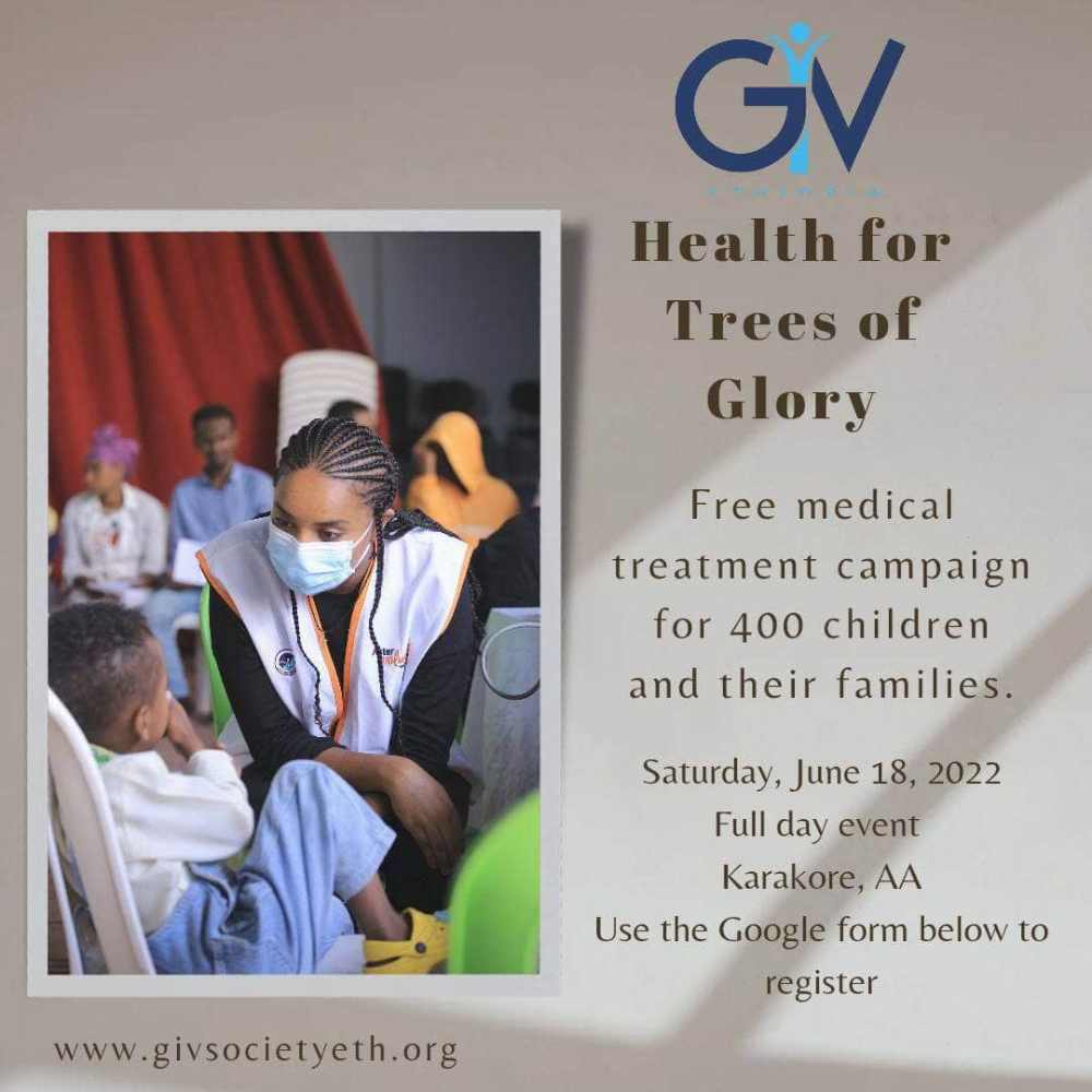 You are currently viewing GIV Society Ethiopia in Collaboration with The Trees of Glory Welfare and Development Association needs Volunteers
